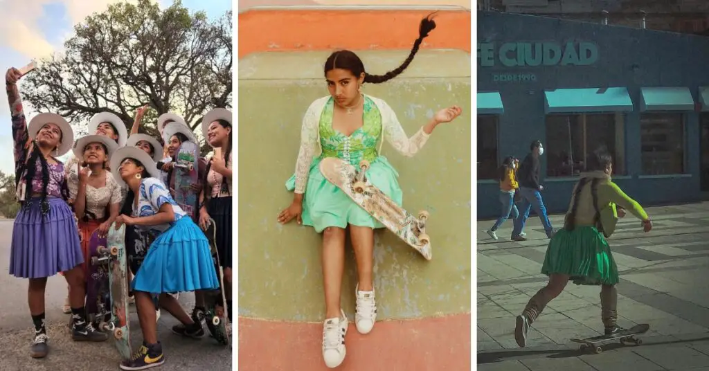 Bolivian Women Skateboarders Break Stereotypes and Empower Themselves Through ImillaSkate Collective
