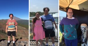 Knitting Artist Sam Barsky's Sweaters Go Viral