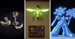 Exploring the Intersection of Art and Technology with Yuma Burgess's Blue Reliefs