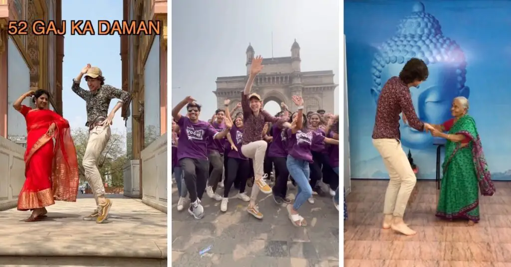 Belgian Digital Creator Dances to the Rhythms of India