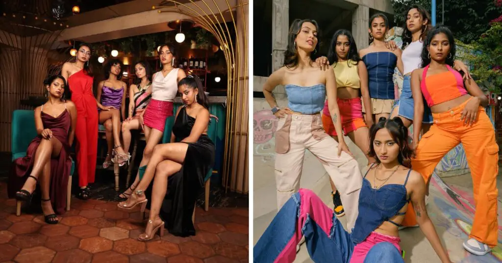 The Vixens Crew 7 Dancers from Bengaluru - Anushka, Bhavana, Vibha, Medha, Renee, Megha, Ketaki