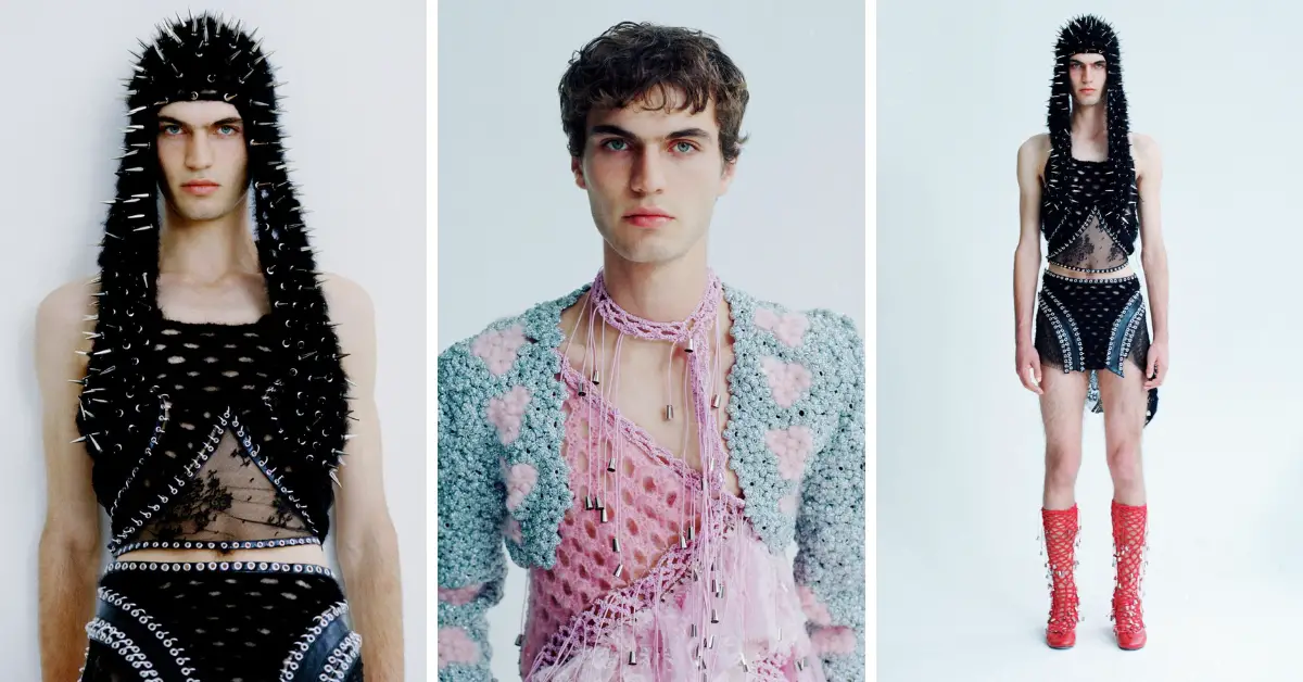 Gui Rosa Pioneering a New Wave in Menswear with Handmade Crochet and Knitwear
